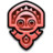 Polynesian Mascot Flame Icon
